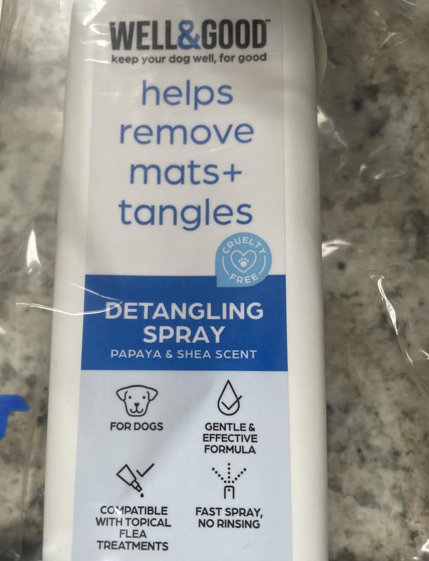 Well and sale good detangling spray