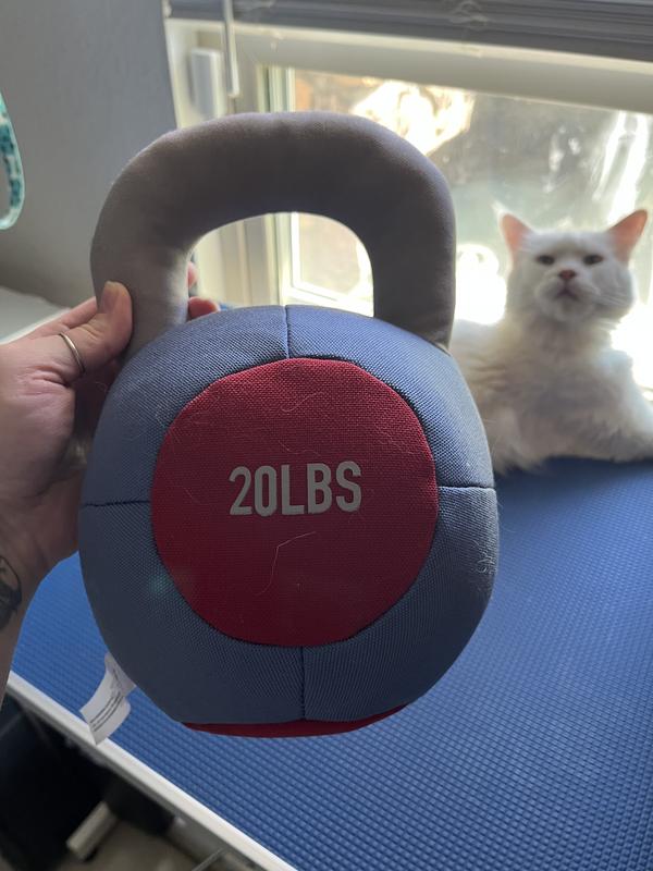 Reddy Blue Durable Kettlebell Dog Toy Medium & Washable