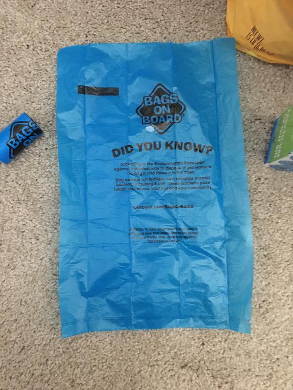 Bags on Board Large Dog Cleanup Bags 315ct Blue