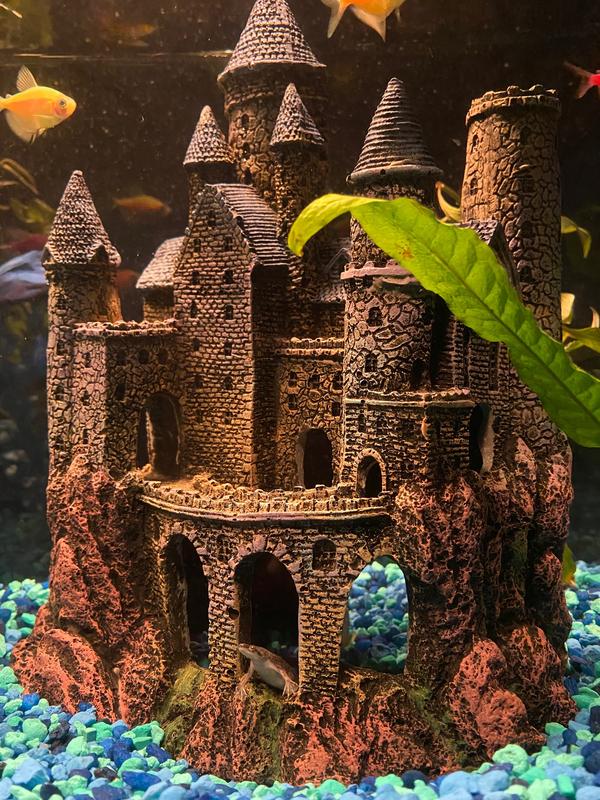 Penn Plax Large Magical Castle Aquarium Ornament | Petco