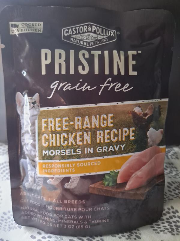 Castor Pollux Pristine Grain Free Free Range Chicken Recipe Wet