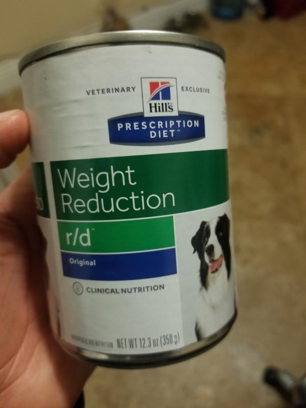 Hills weight reduction outlet dog food