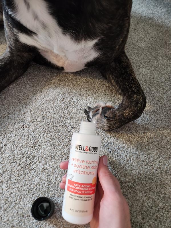Well Good Dog Hydrocortisone Lotion with Aloe Vera 4 oz