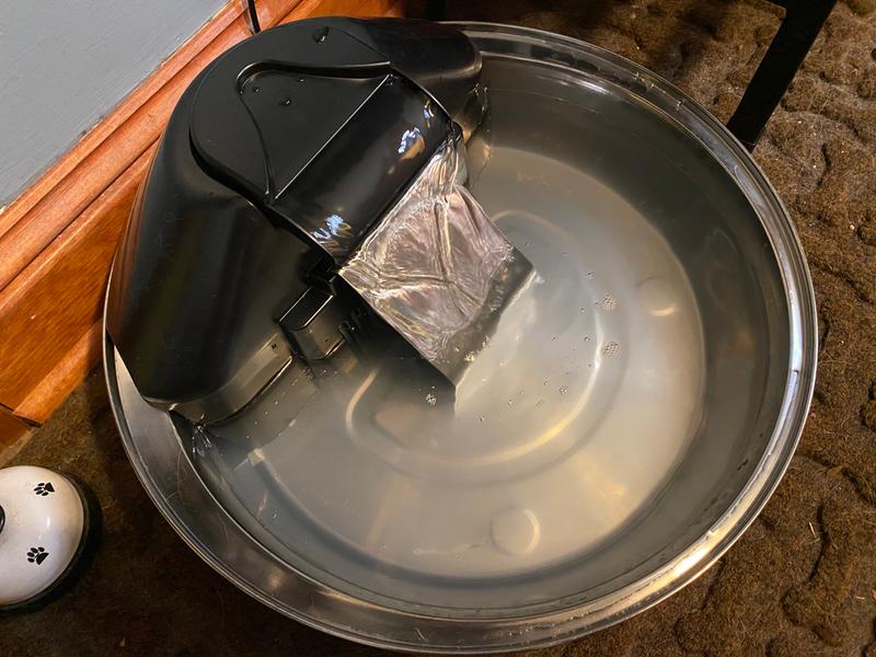 PetSafe Drinkwell Zen Stainless Steel Pet Fountain 128 oz