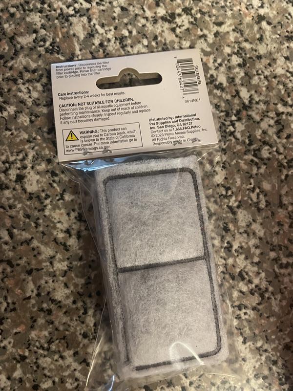 Imagitarium Replacement Coconut Carbon Cartridge Filter M Sponges, Pack of 2