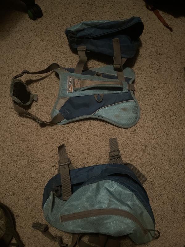 Kurgo Baxter Blue Dog Backpack, Medium