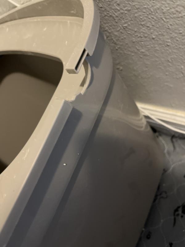 So Phresh TopEntry Cat Litter Box with Odor Control & Mat