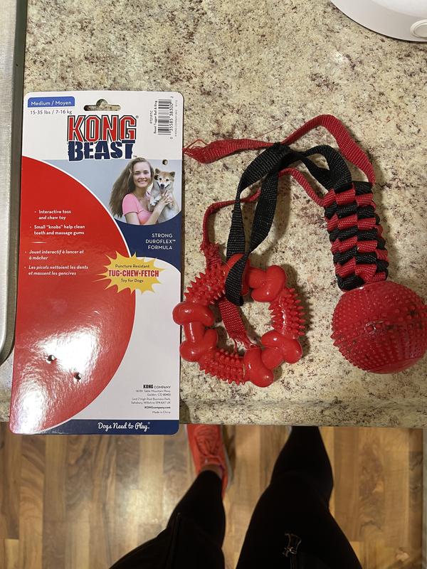 Kong beast tug chew fetch store