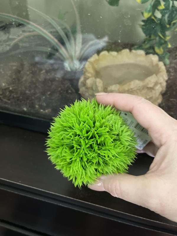 Imagitarium Moss Ball Plastic Aquarium Plant | Petco