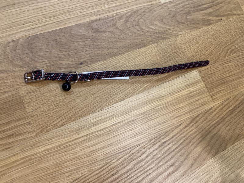 YOULY Black & Red Reflective Kitten Collar | Petco