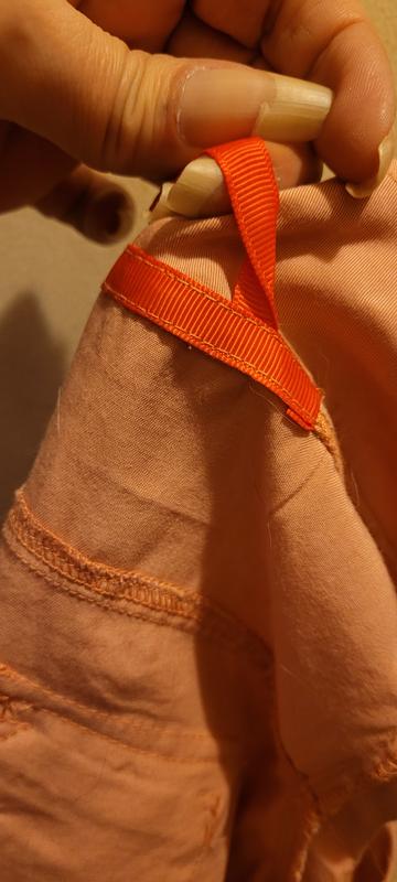 Tag for attachment of leash inside neck area I think