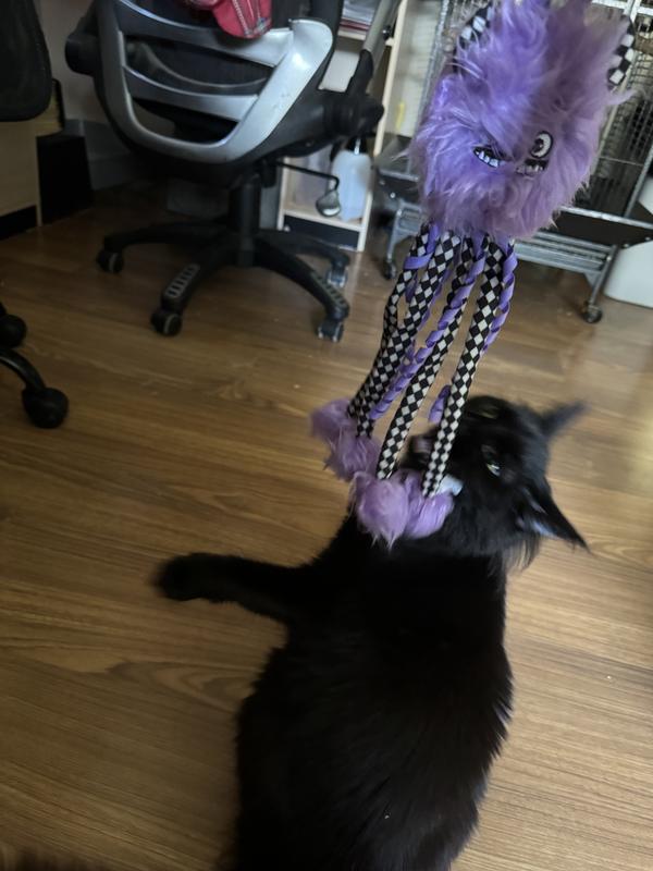 Babadook playing with it
