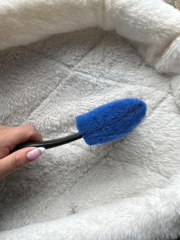 Imagitarium Blue Glass Aquarium Scrubber & Cleaner Pad 8 in