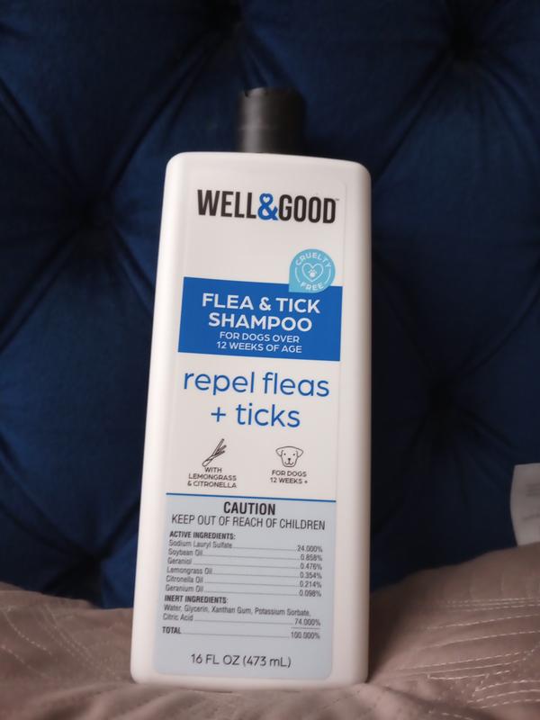 Well and good flea and cheap tick shampoo