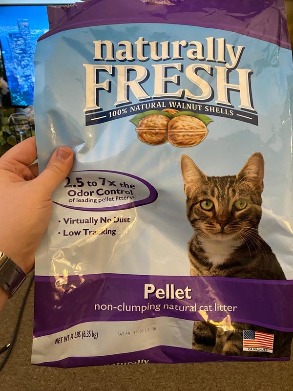 Naturally fresh cat litter pellet hotsell