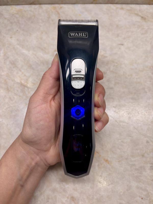 Great features including precision blade adjustment that locks in place, four secure guards, battery life display and comfortable, ergonomic design
