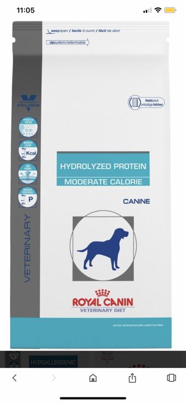 Royal canin hydrolyzed outlet moderate calorie