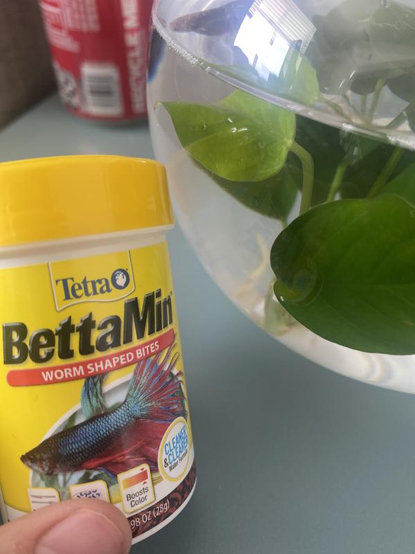 Tetra BettaMin Worm Shaped Bites, 0.98 oz.