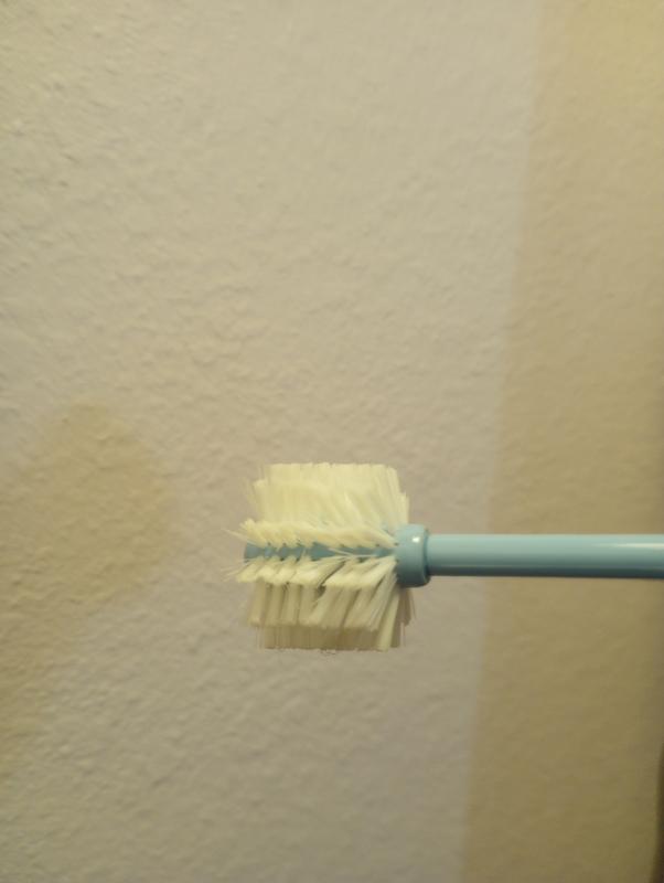 Angled bristles