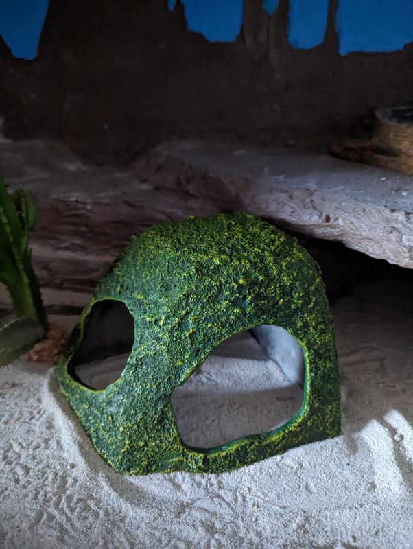 Imagitarium Moss Covered Reptile Hideaway