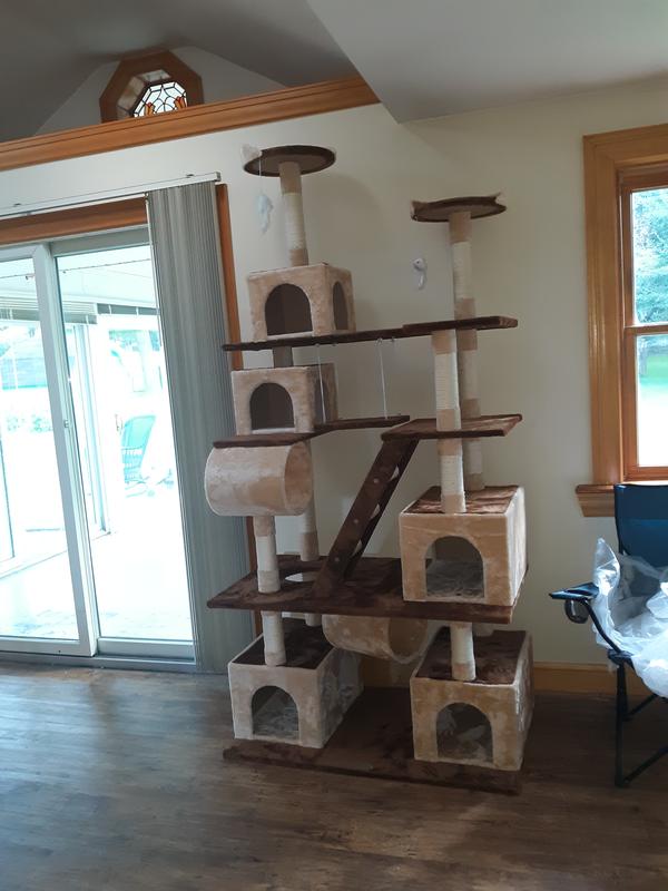 Go pet club 2025 87.5 cat tree