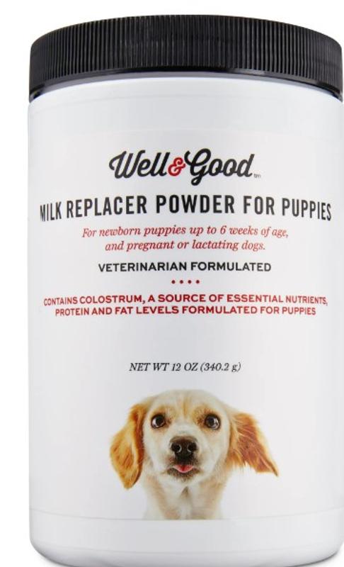 Petco puppy 2025 milk replacer