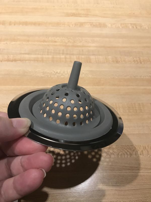 Perfect fit in the drain. Would definitely recommend.