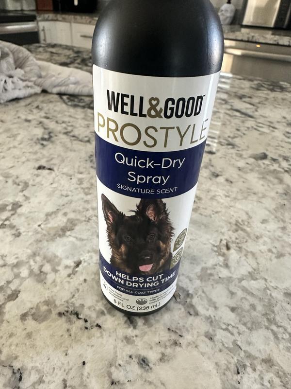 Well Good ProStyle Dog Quick Dry Spray 8 fl. oz. Petco