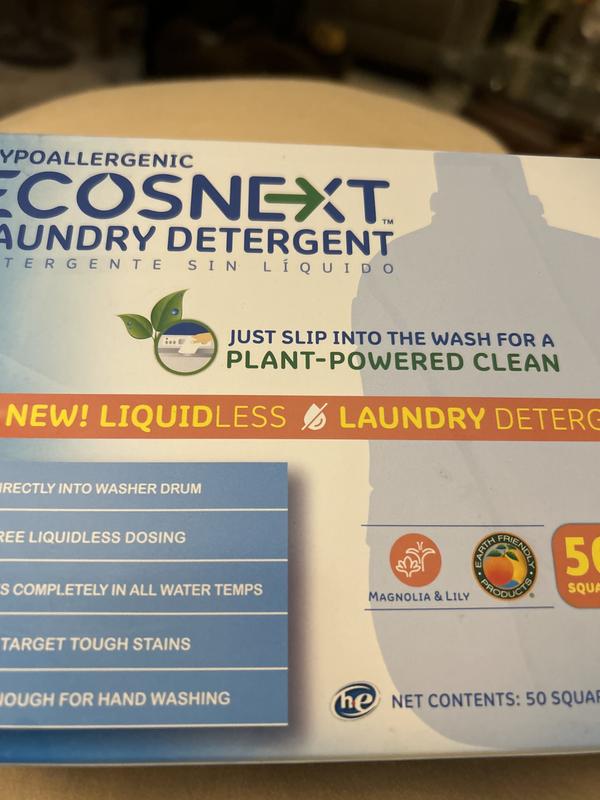 ECOSNext Hypoallergenic Liquidless Laundry Sheets Magnolia & Lily