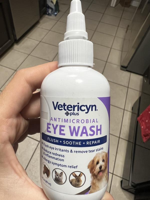 Eye wash hot sale for dogs