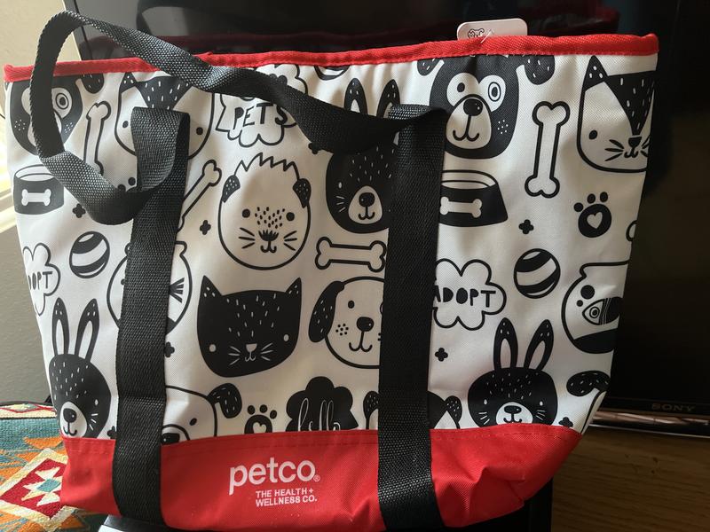 Petco Doodle Print Insulated Bag Medium Petco