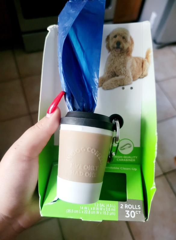 Coffee Cup Dog Waste Bag Dispenser – Puppy Paws Coffee & Company