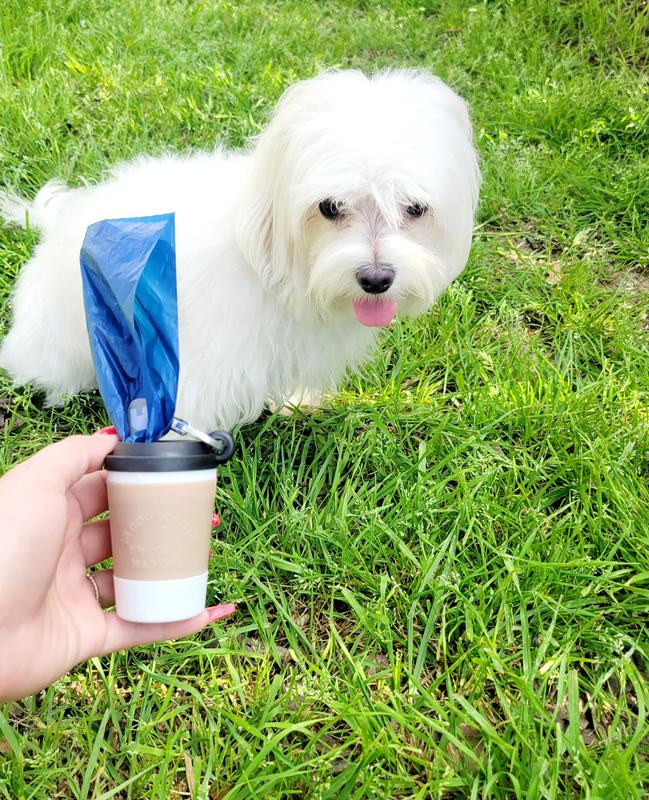 Coffee Cup Dog Waste Bag Dispenser – Puppy Paws Coffee & Company