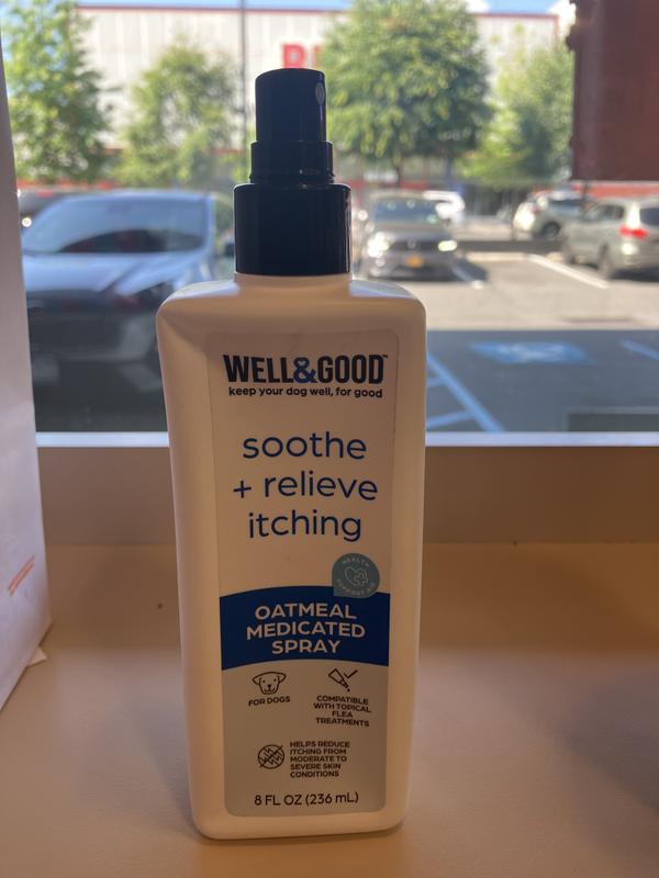 Well & good 2025 oatmeal medicated spray