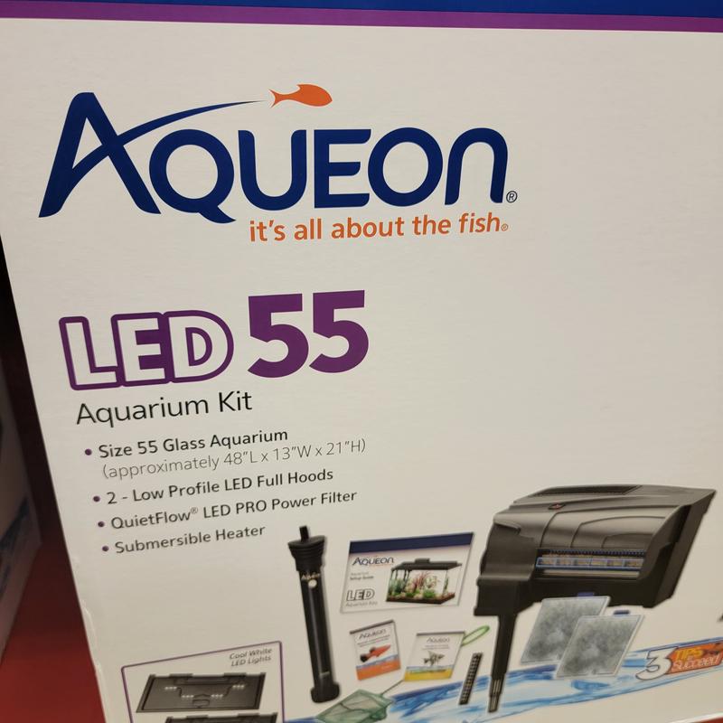 PetSmart.com: 55-Gallon LED Aquarium Kit Only $67.49 (Reg. $234.99) with  Free In-Store Pickup