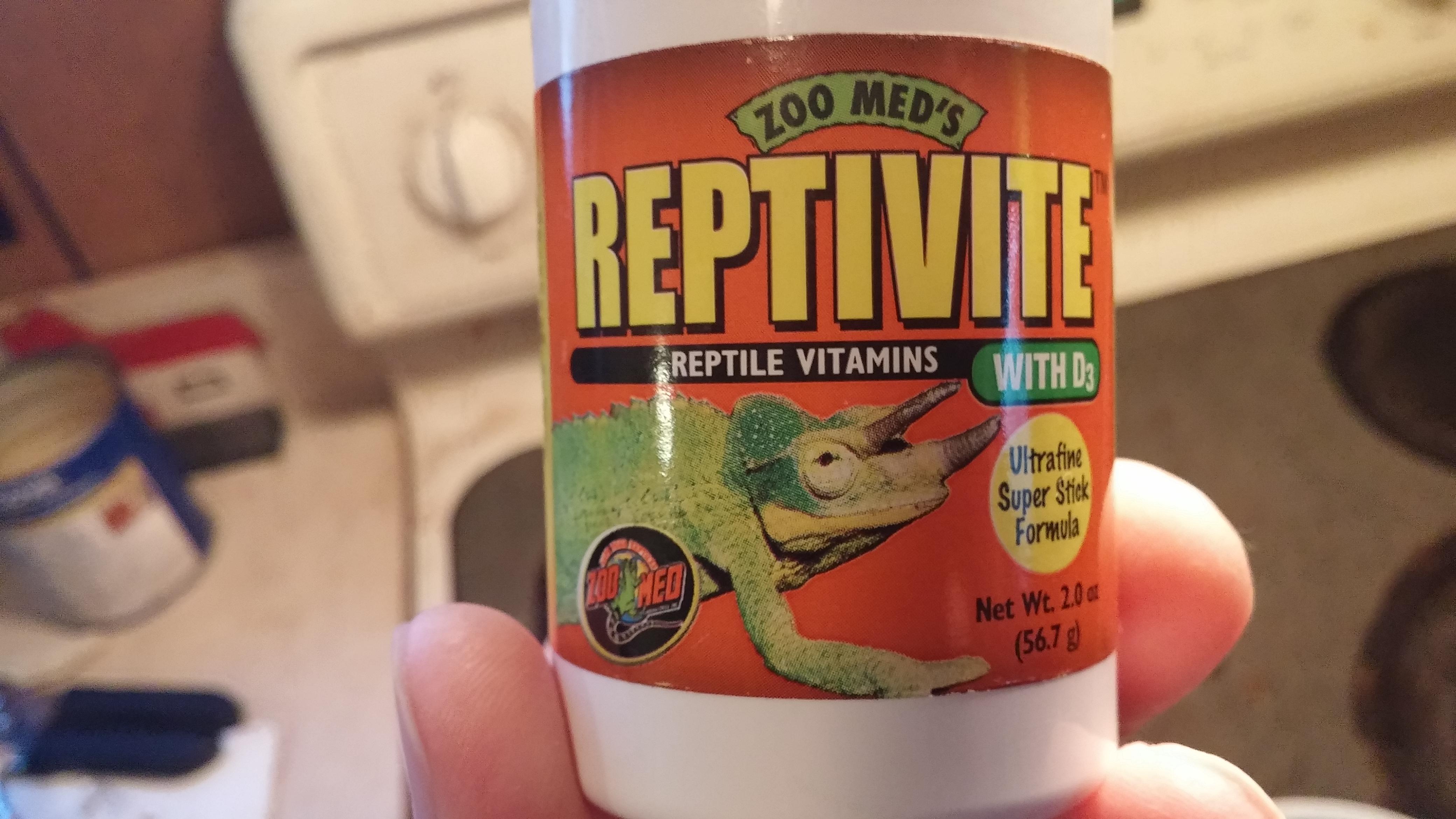 Zoo Med Reptivite Without D3 – 56.7g Reptile Vitamin Supplement