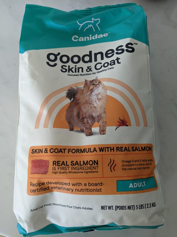 Cat food for outlet shiny coat