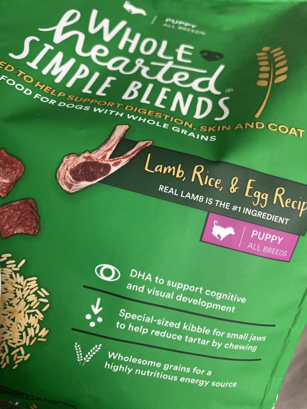 Wholehearted limited clearance ingredient lamb