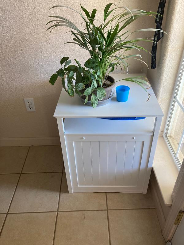 Zoovilla Cat Washroom Night Stand u0026 Pet House in White  Petco