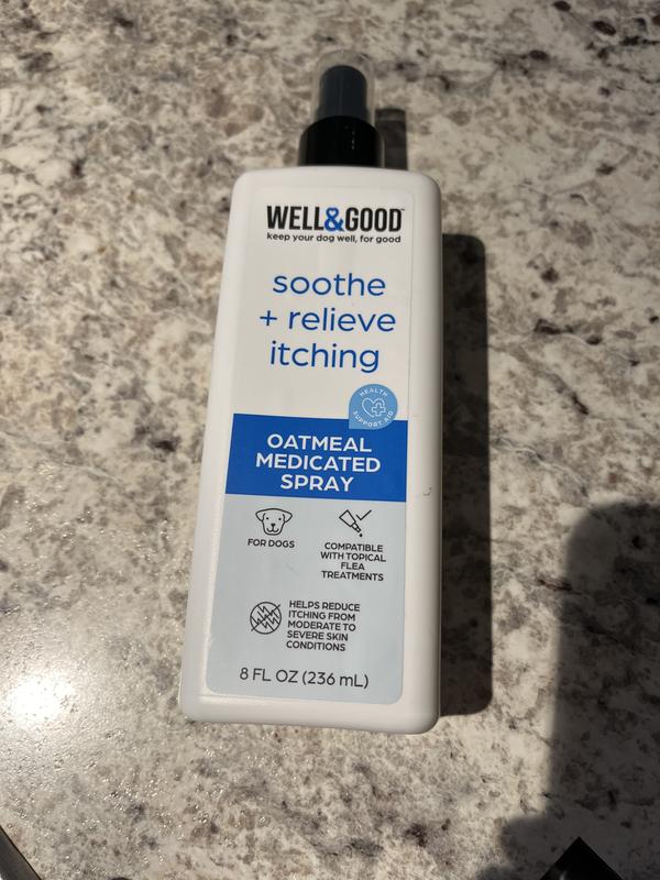 Well & good 2025 oatmeal medicated spray