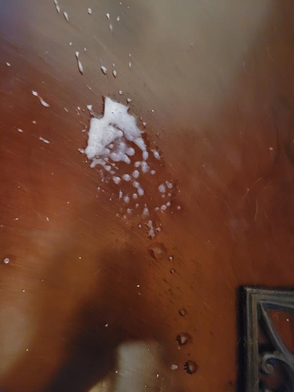 This was the foam spray setting, but was very liquidy too
