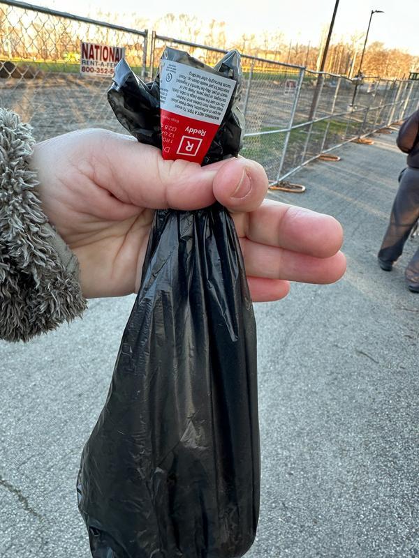 First bag down