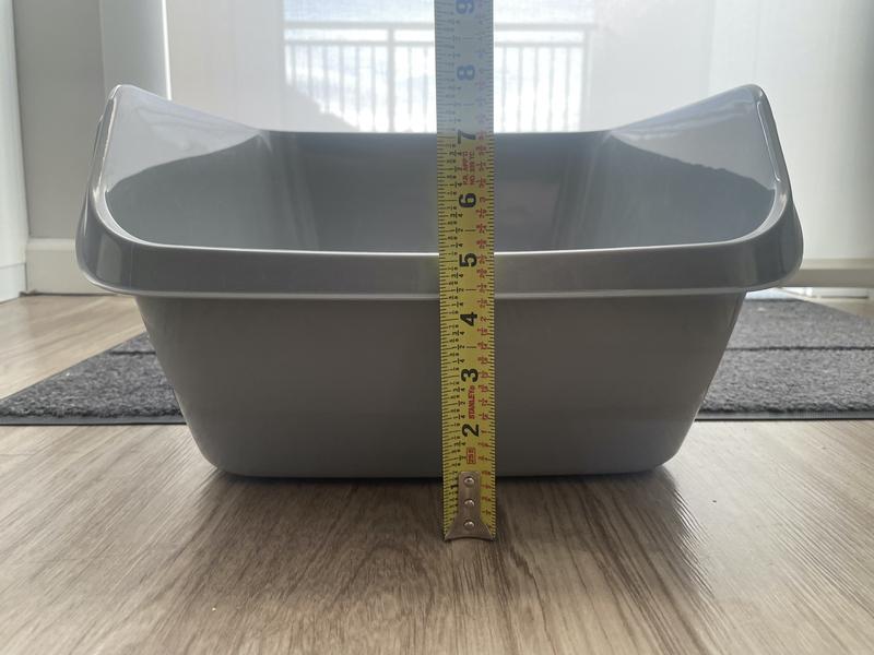 Actual front measurement