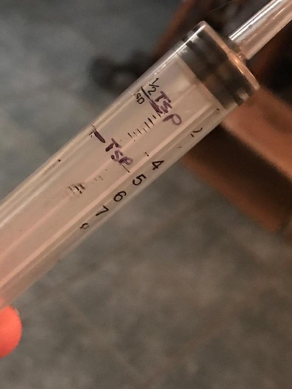 Well & Good Dog Oral Feeding Syringe, 0.3 fl. oz.