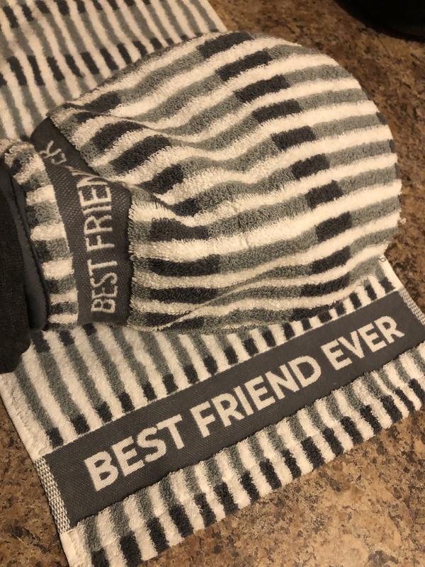 Best Friends Towel & Mitt
