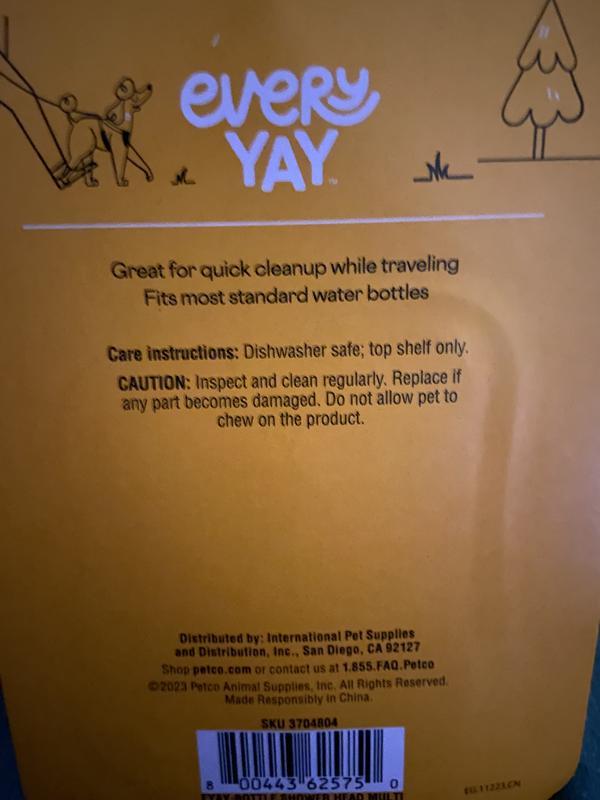 Back of package