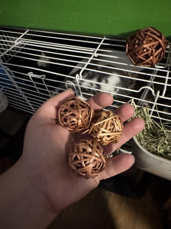 Size comparison of smaller balls