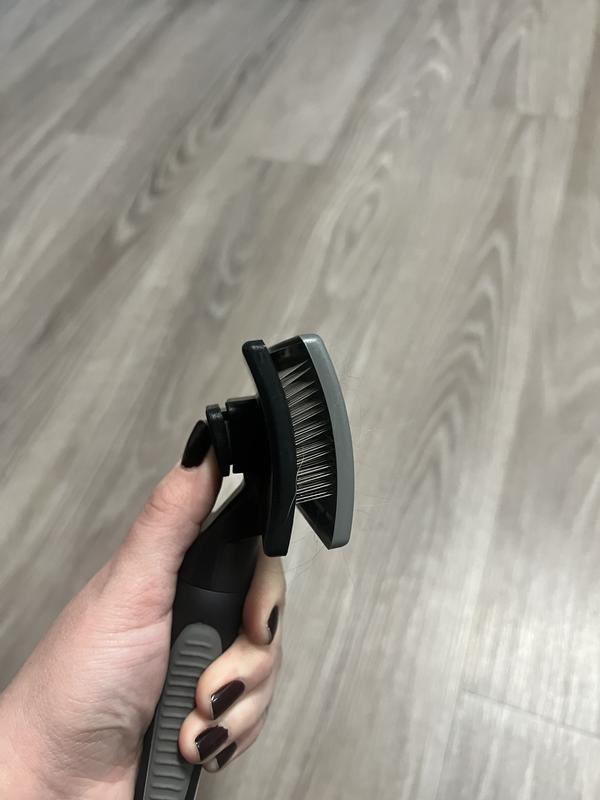 Easy button to push hair out