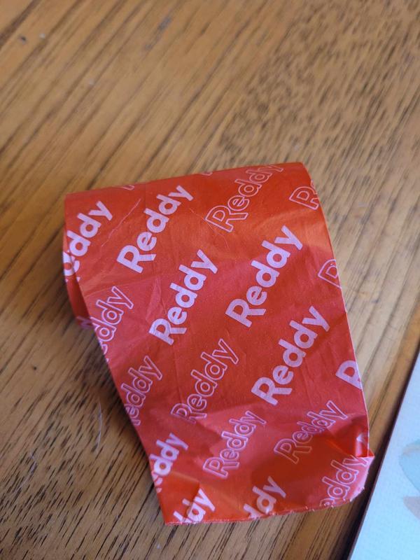 Roll is small and convenient