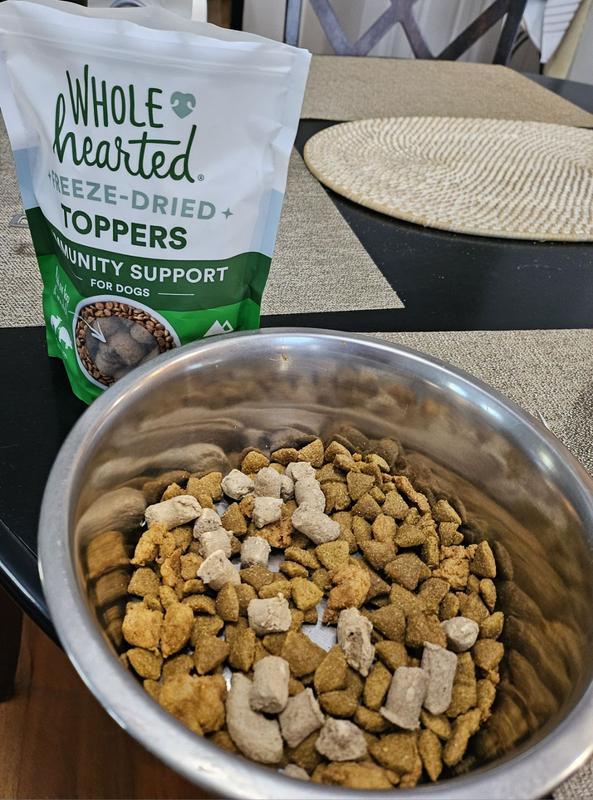 Topper mixed and ready to be eaten